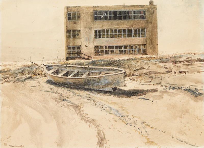 Boat and Office by Thomas de Vany Forrestall