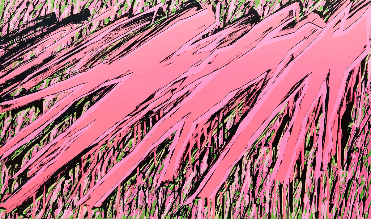 Jacques Hurtubise, Elrozado, silkscreen, 1975