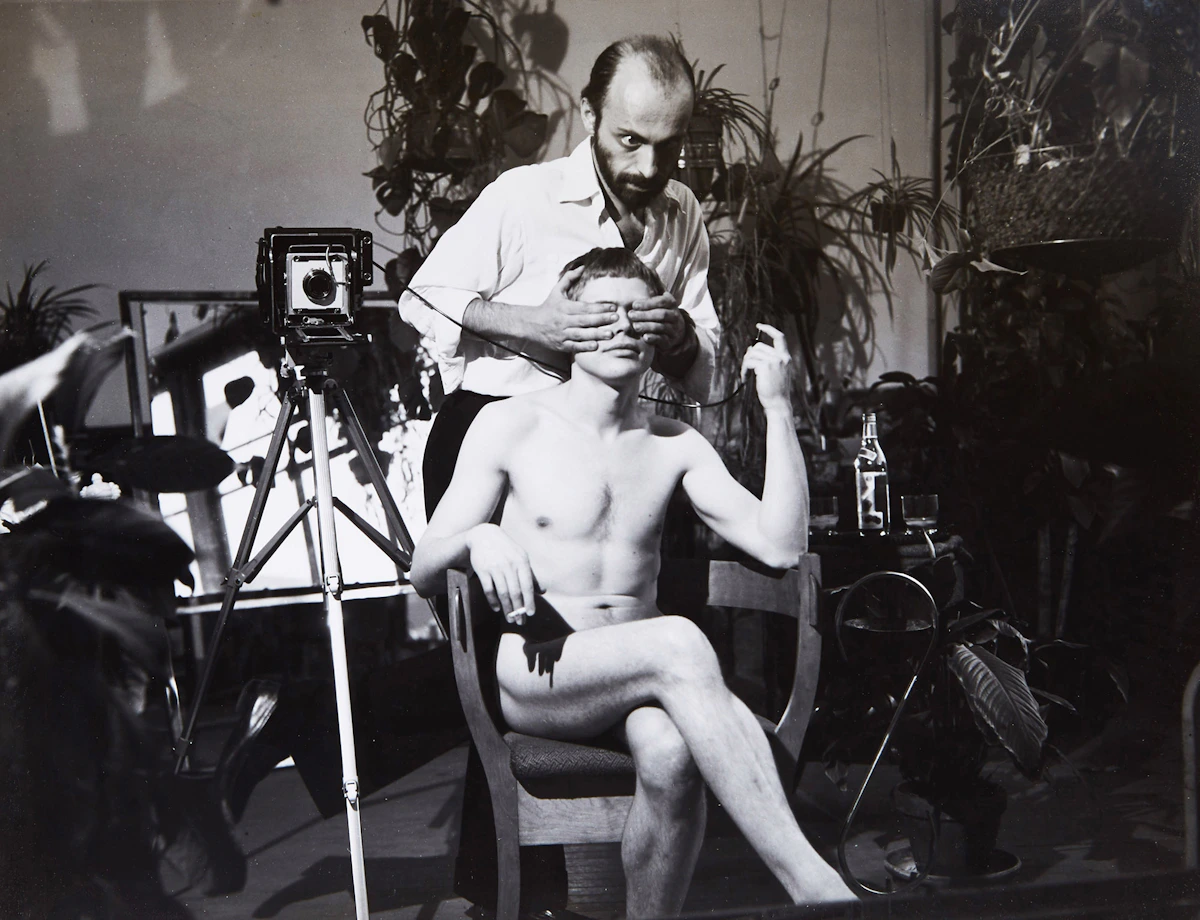 Rodney Werden, Portrait of Jorge Zontal (with Rodney Werden), gelatin silver print, 1974