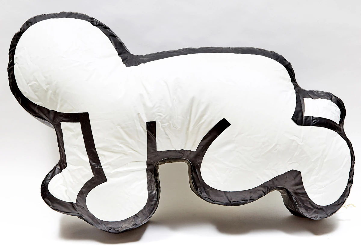 Keith Haring, Inflatable Baby , vinyl, 1985