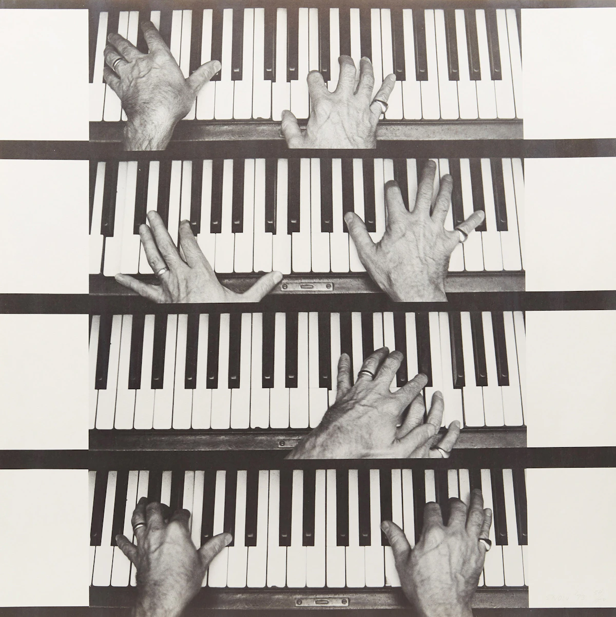 Michael James Aleck Snow, Chords (1973), offset photolithograph, 1973