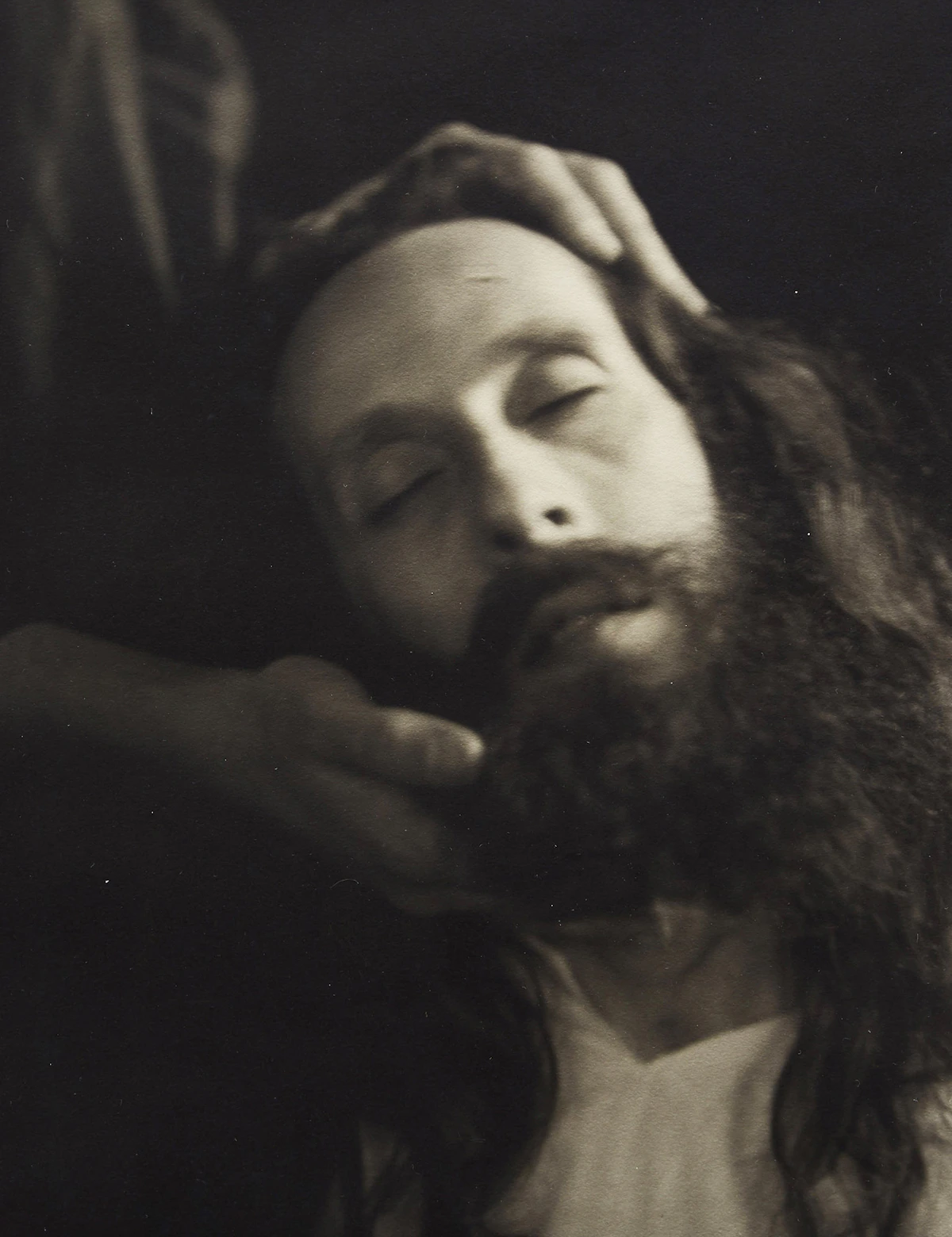 McDermott & McGough, The Anointed the Sixth Instance of February 1898 (from the portfolio “In A Dream: Photographers+Friends United Against Aids”), palladium print, 1991