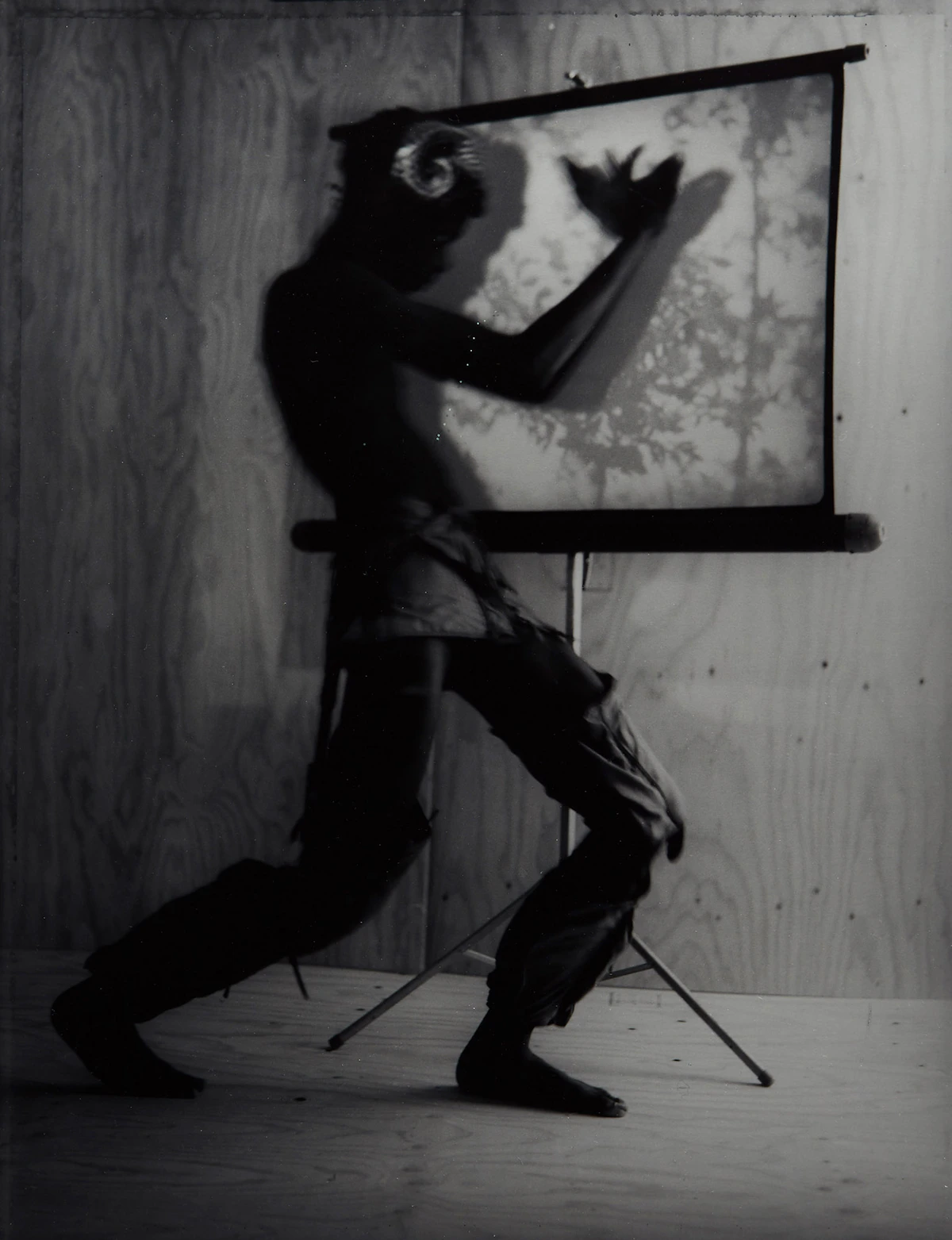 Evergon, From Ramboys: A Bookless Novel, black and white photograph