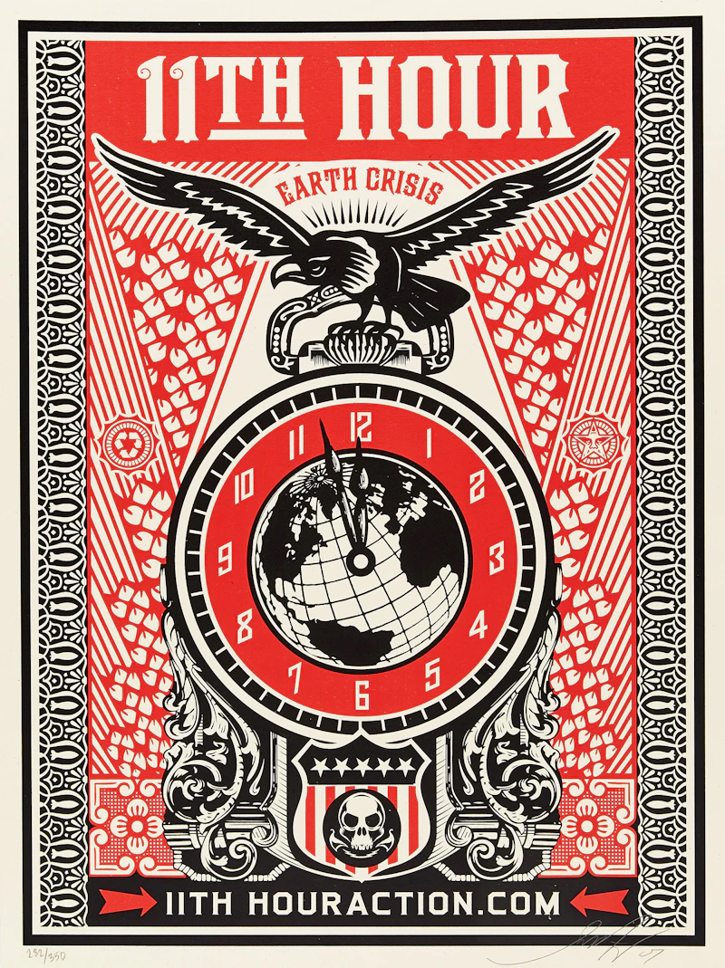 11th Hour by Shepard Fairey