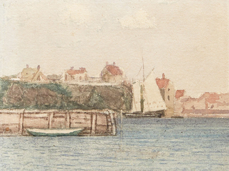 At Gloucester by James Wilson Morrice