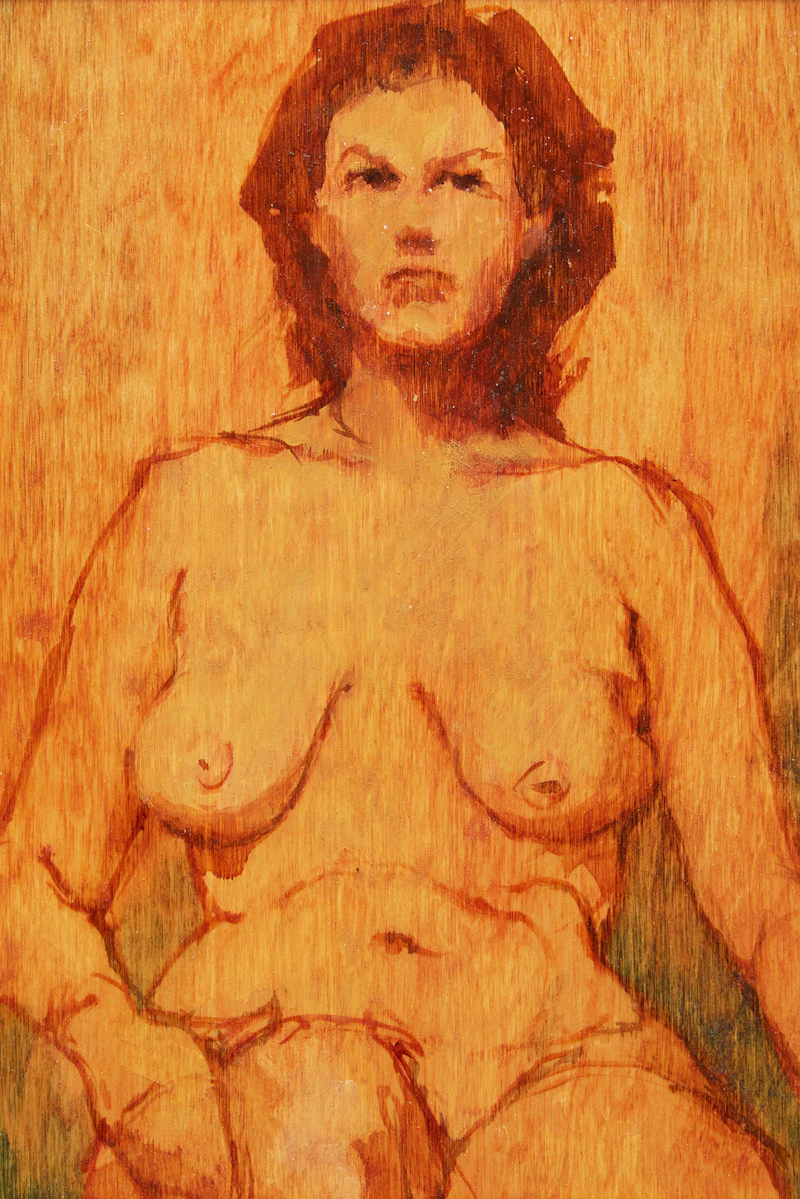 Seated Nude by Nelson C. Smith