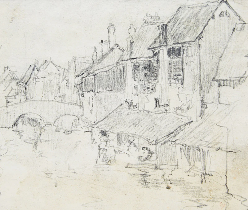 Pont de Minimes, Chartres by Manly Edward MacDonald