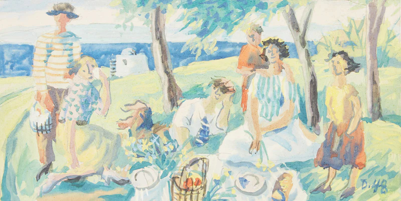 Pique-nique by Jean-Philippe Dallaire