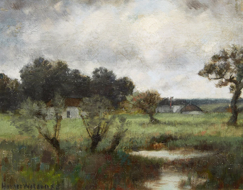 Homer Ransford Watson, Approaching Storm, oil on canvas