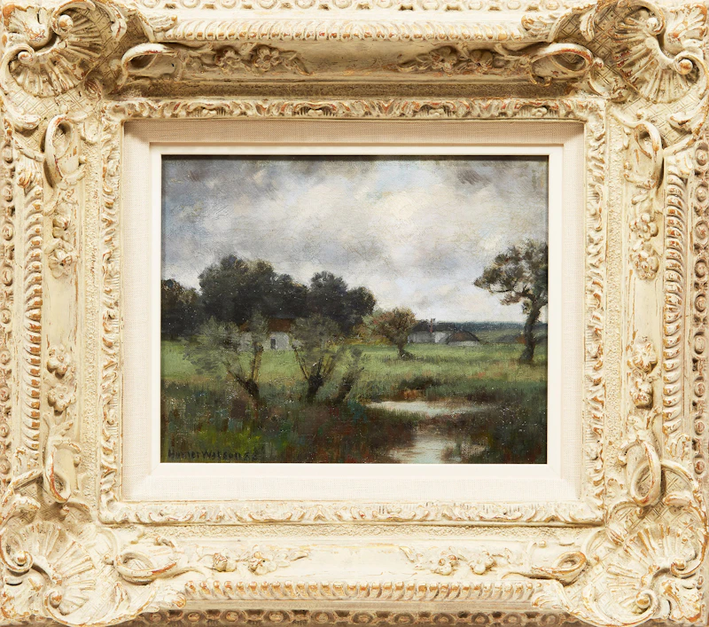 Homer Ransford Watson, Approaching Storm, oil on canvas, 1888 - view 2