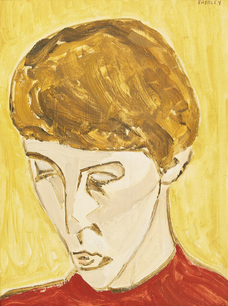 Barker Fairley, Brigitte, oil on masonite