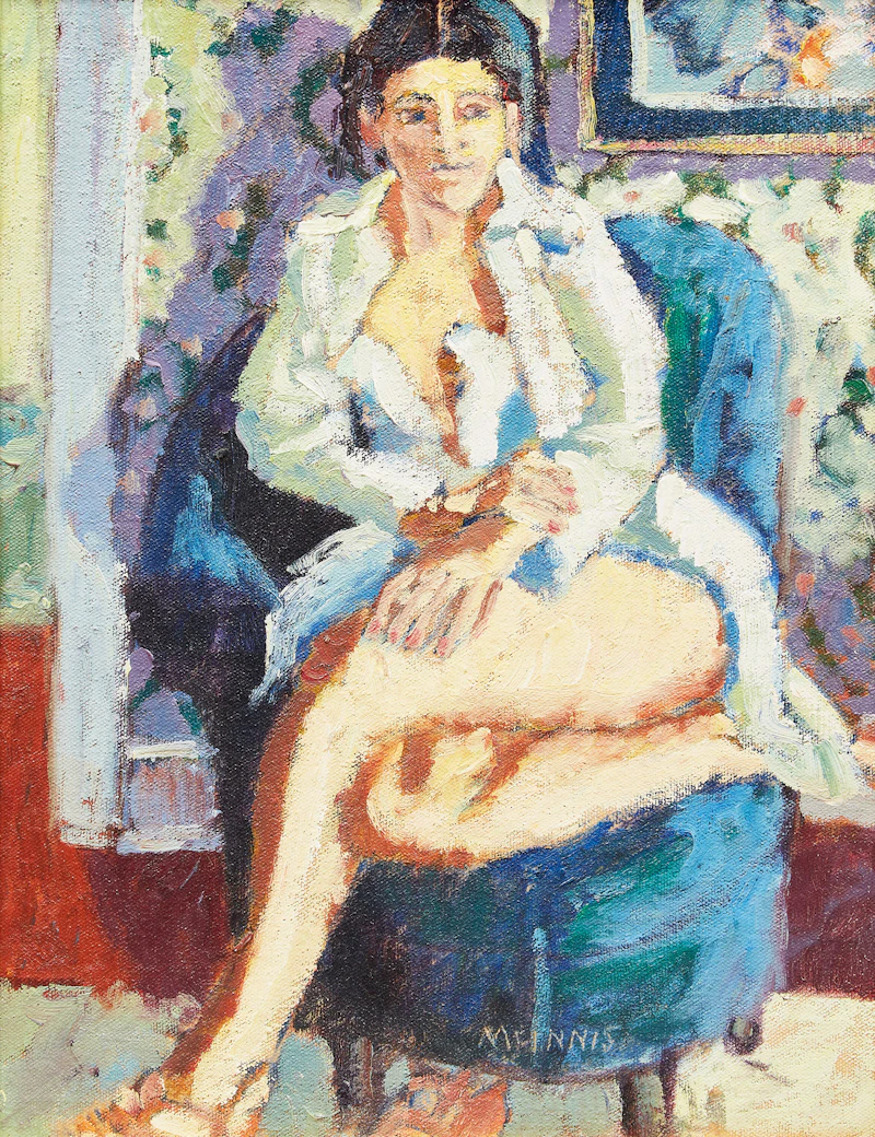The Blue Chair by Robert Francis Michael McInnis