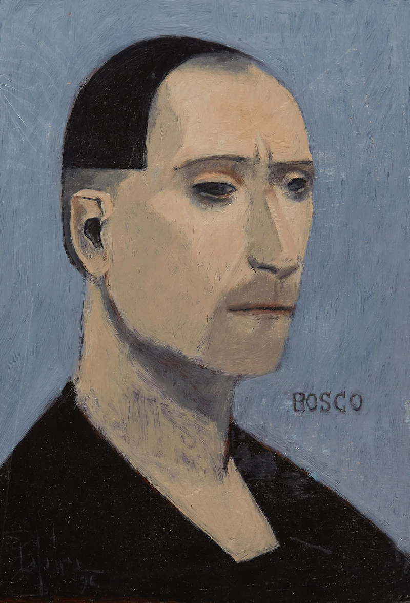 Pierre Lefebvre, Bosco, oil on board