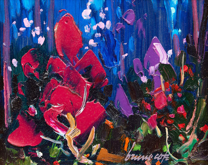 Jardin à l’aube by Bruno Côté