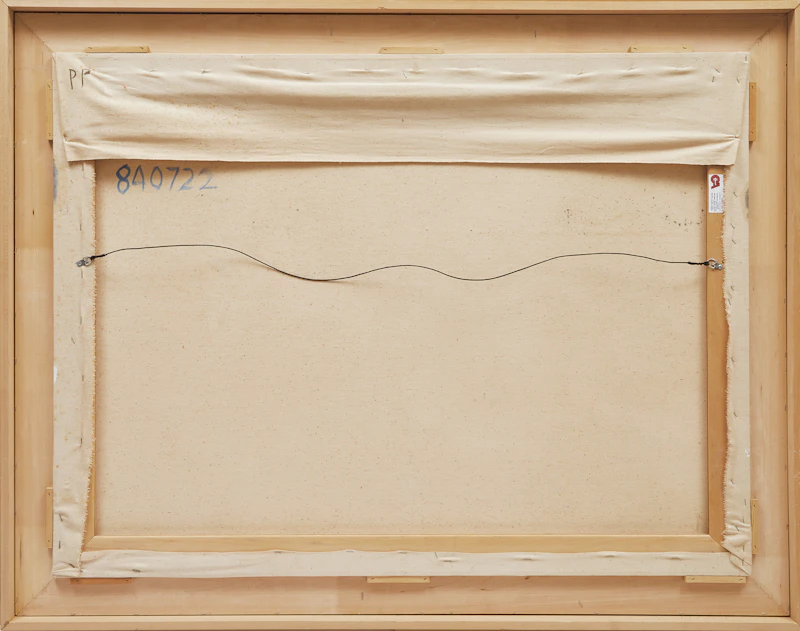 Doris Jean McCarthy, Reflections in the Melt Water, acrylic on canvas, 1984 - view 3