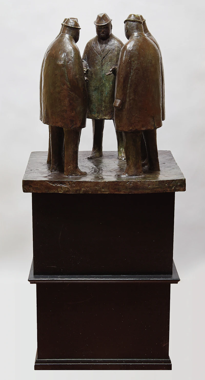 Businessmen in Discussion by William Hodd McElcheran