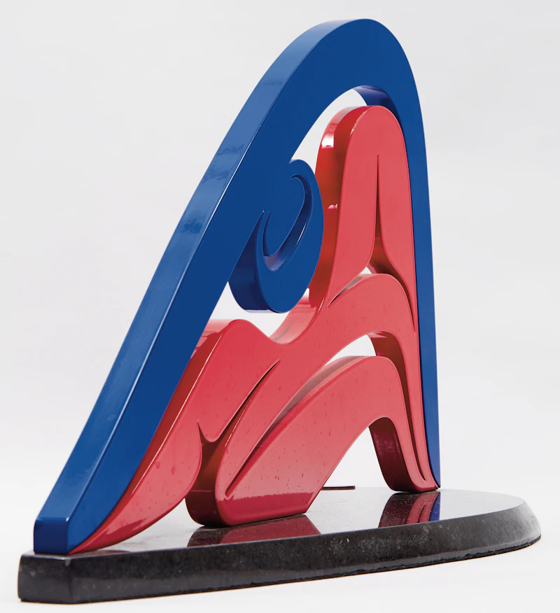Robert Charles Davidson, Bird in the Air , epoxy powder-coated aluminum, 2013 - view 2
