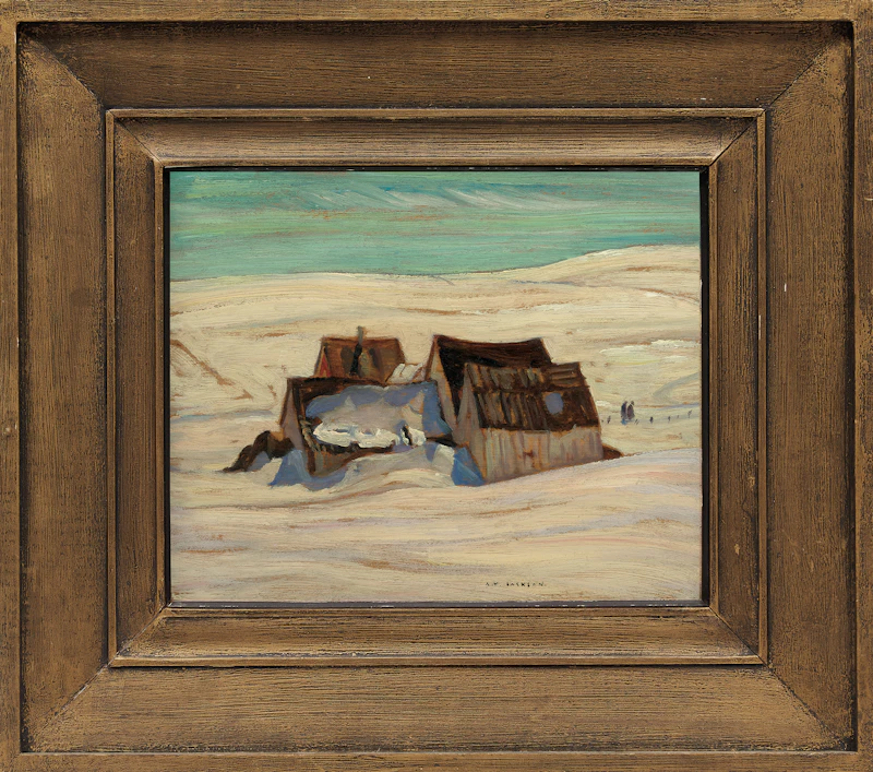Alexander Young Jackson, Morning, St. Tite des Caps, oil on panel - view 2