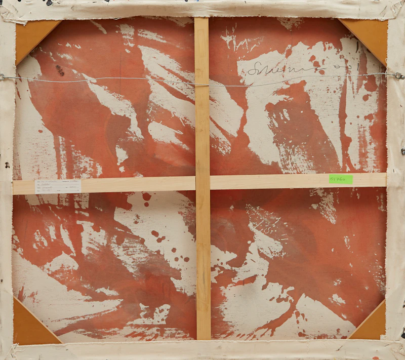 Tony Scherman, Untitled (Still Life), oil and encaustic on canvas, 2001 - view 2