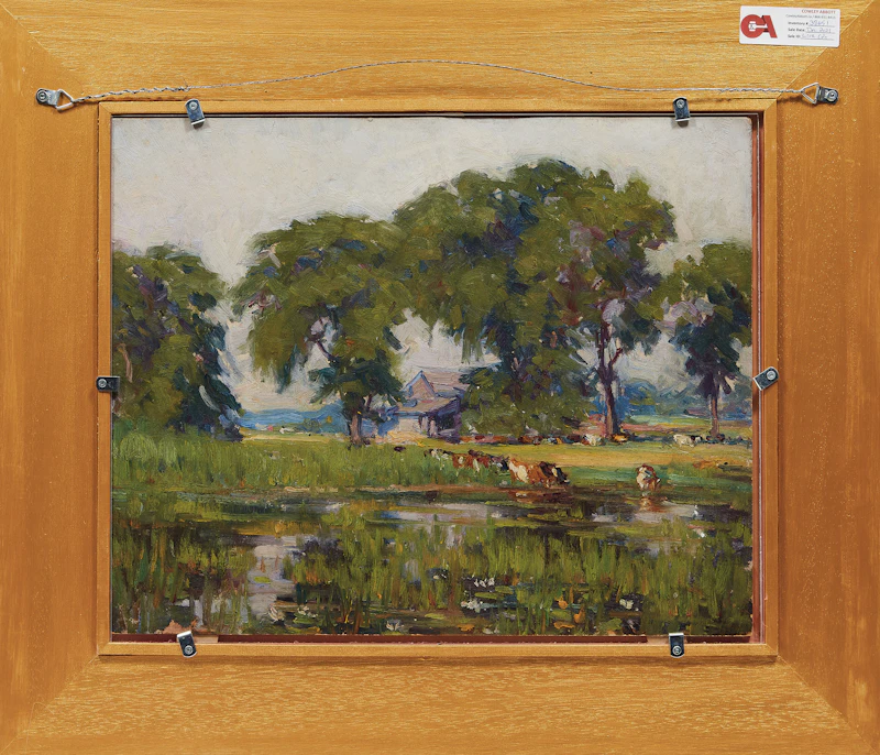 Manly Edward MacDonald, Fishermen Cleaning Catch, Bay of Quinte, oil on board - view 4