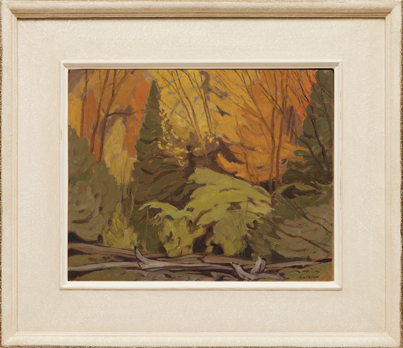 Alfred Joseph Casson, Woodland, oil on board - view 2