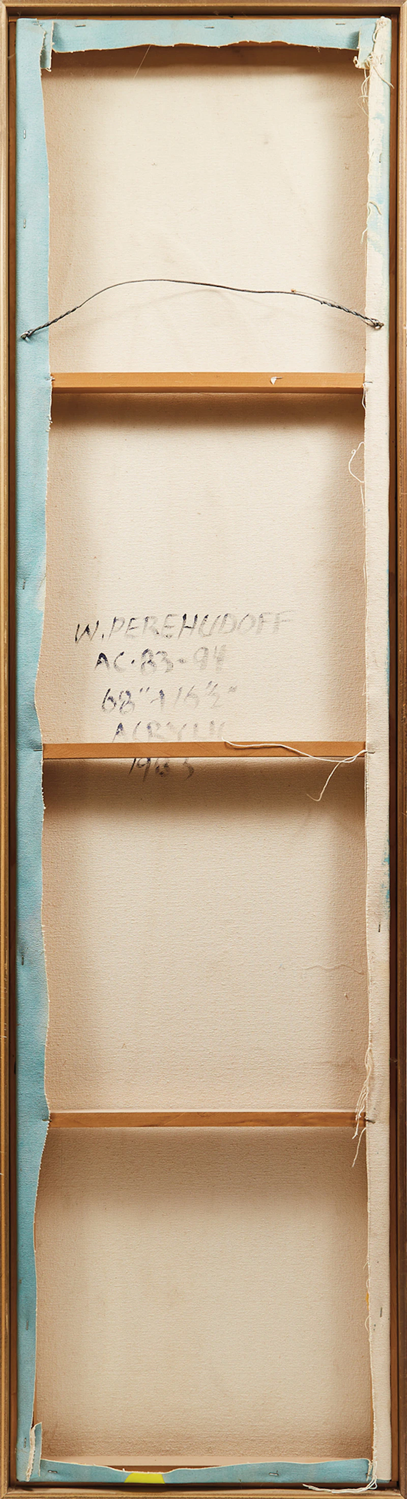 William Perehudoff, AC-83-94, acrylic on canvas, 1983 - view 3