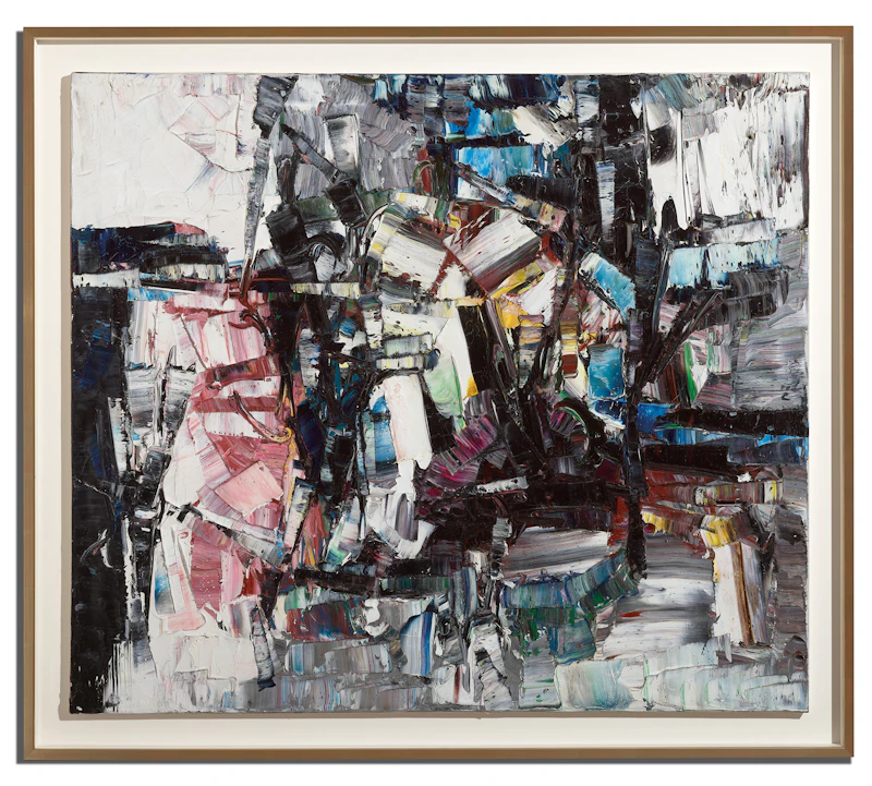 Jean Paul Riopelle, Sans titre (circa 1959), oil on canvas, 1959 - view 2