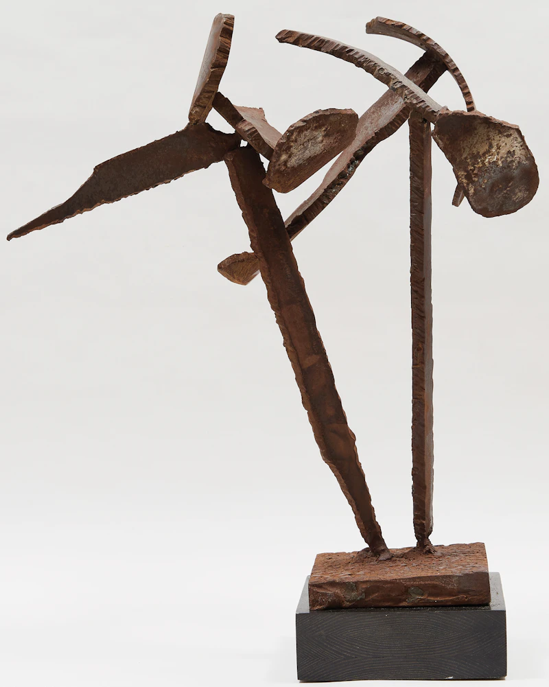 Walter Hawley Yarwood, Untitled, steel sculpture - view 2