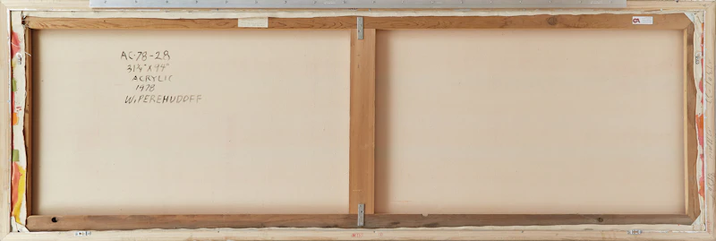 William Perehudoff, AC-78-28, acrylic on canvas, 1978 - view 3