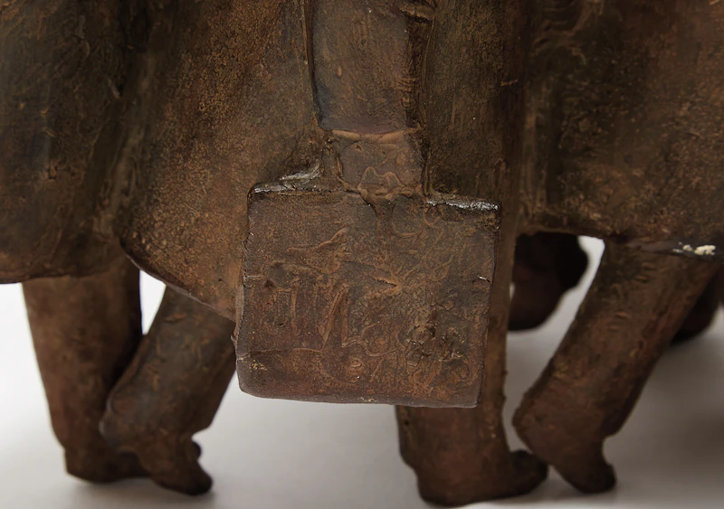 William Hodd McElcheran, Businessmen Walking, bronze, 1981 - view 5