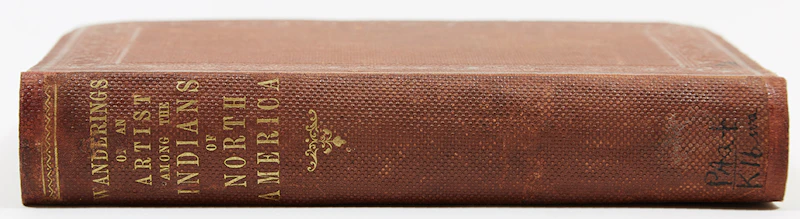 Paul Kane, Wanderings of an Artist Among the Indians of North America, book