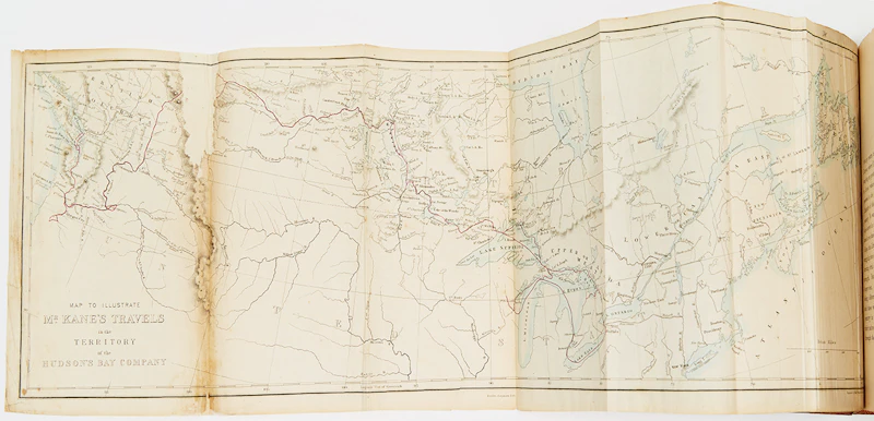 Paul Kane, Wanderings of an Artist Among the Indians of North America, book, 1859 - view 4