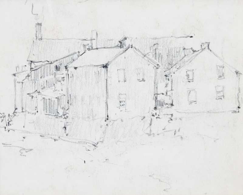 Manly Edward MacDonald, Meyer’s Mill, Belleville, pencil - view 1