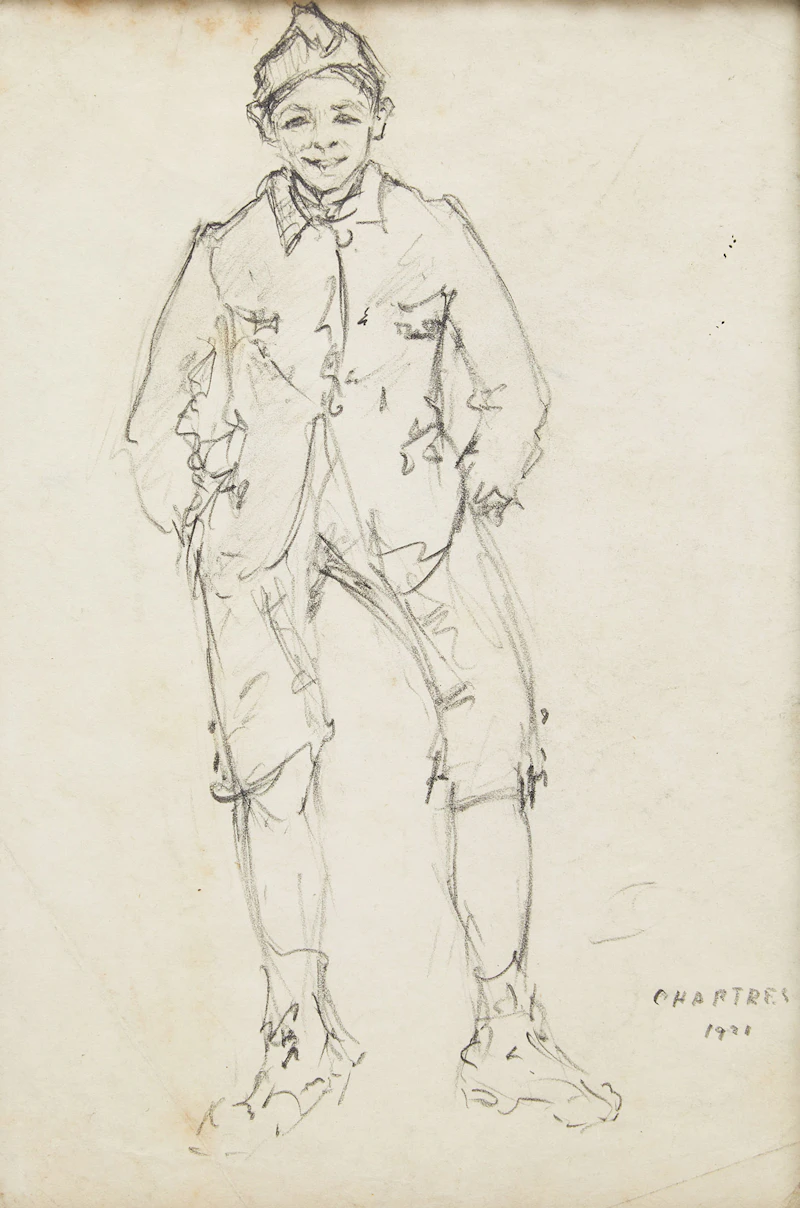 Study of a Young Man by Manly Edward MacDonald