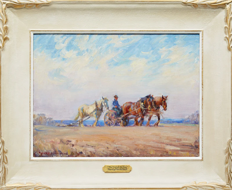 Manly Edward MacDonald, The End of the Day (Heading Home, Bay of Quinte), oil on canvas board - view 2