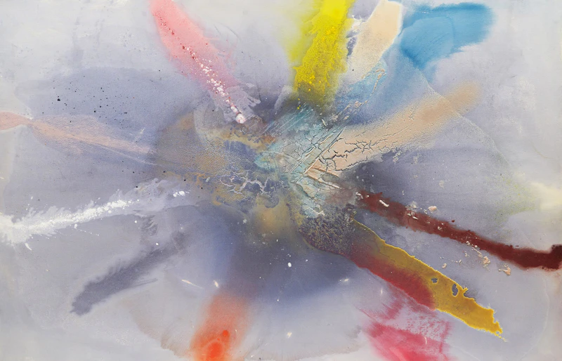 Harold Elmer Feist, Cumulus, acrylic on canvas, 1986 - view 2