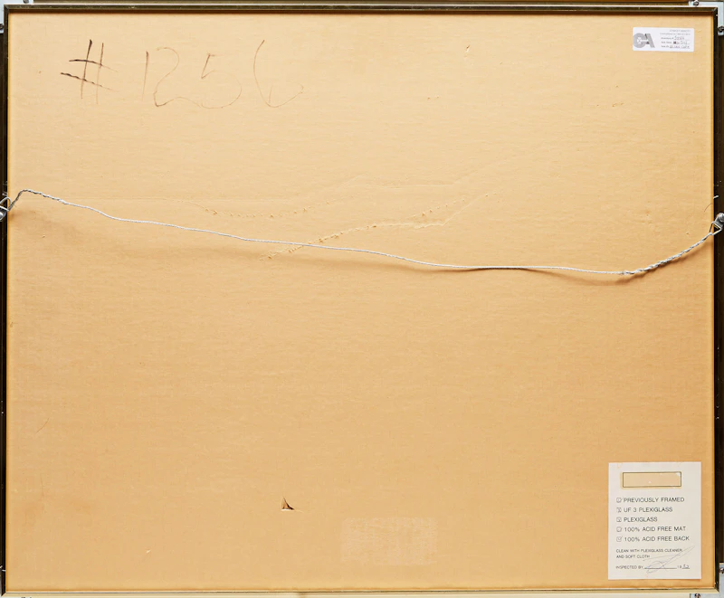 Gordon Appelbe Smith, Pacific Rim #2, colour serigraph - view 3