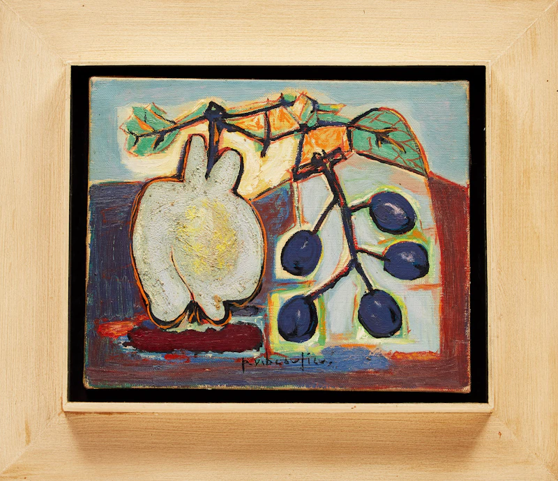 Paul-Vanier Beaulieu, Nature morte, oil on canvas - view 2