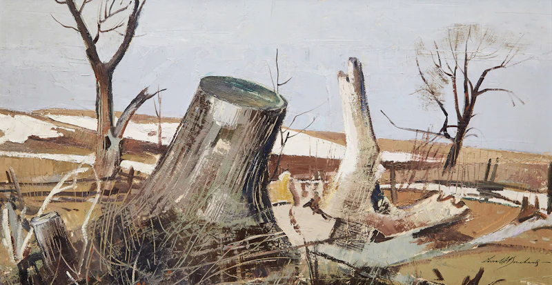 Field in Spring by George Lorne Holland Bouchard
