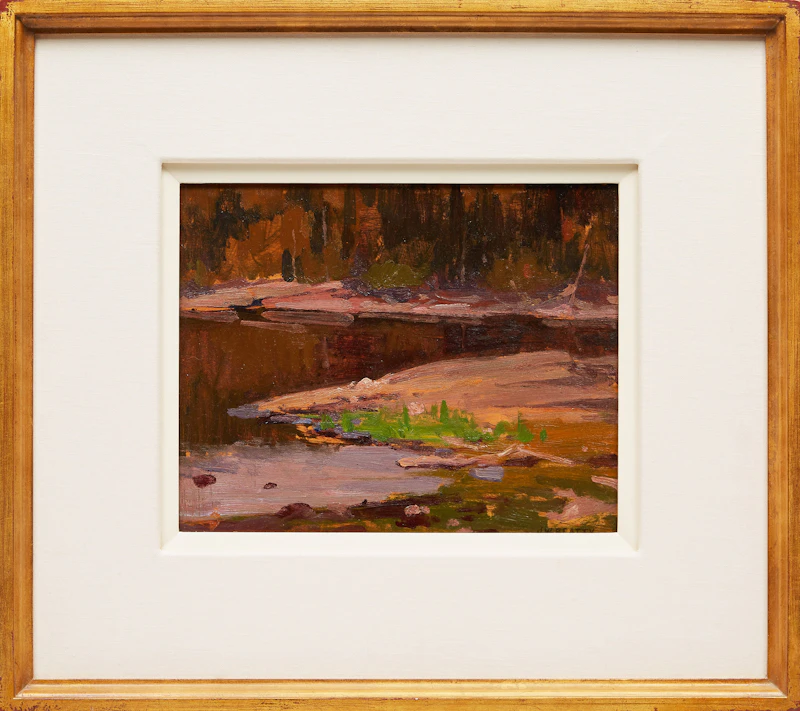 John William Beatty, Early Autumn, Algonquin, oil on board - view 2
