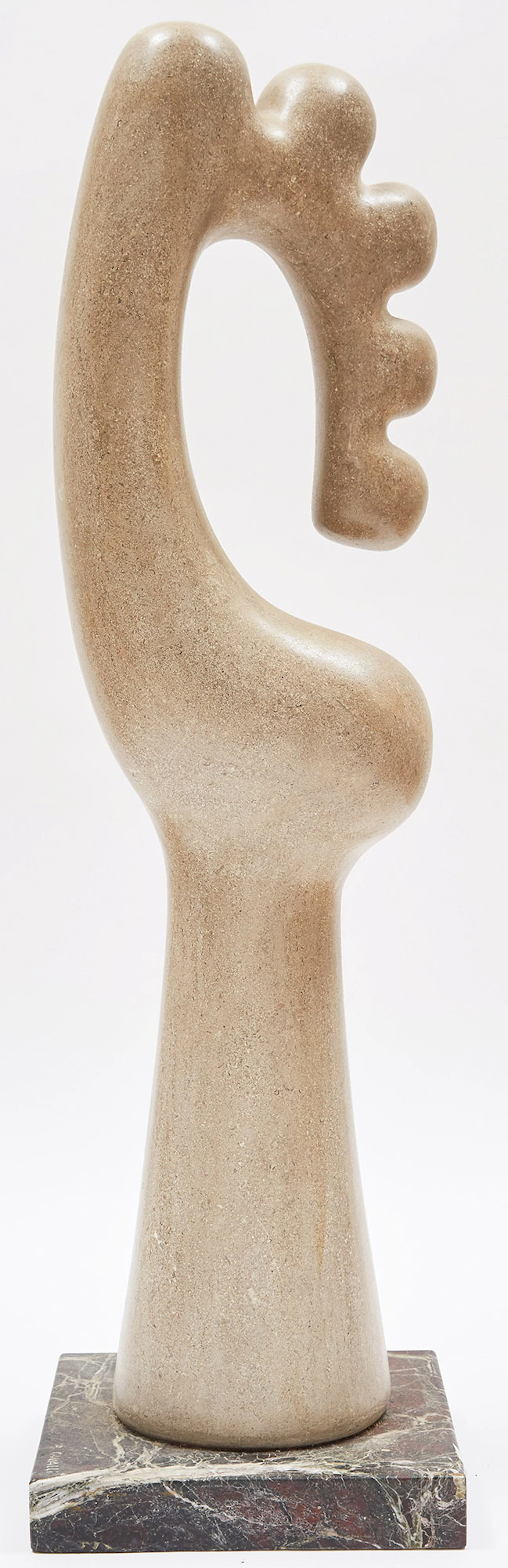 Roger Cavalli, L’arbre des sables, stone sculpture, 1974