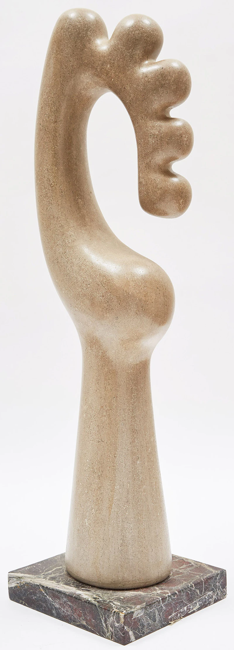 Roger Cavalli, L’arbre des sables, stone sculpture, 1974 - view 2