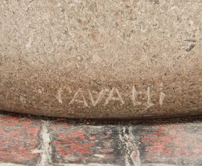 Roger Cavalli, L’arbre des sables, stone sculpture, 1974 - view 5