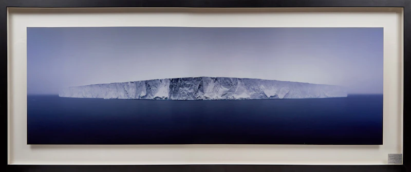 David Burdeny, Giant Tabular Iceberg in Fog, Antarctica, c print, 2007 - view 2