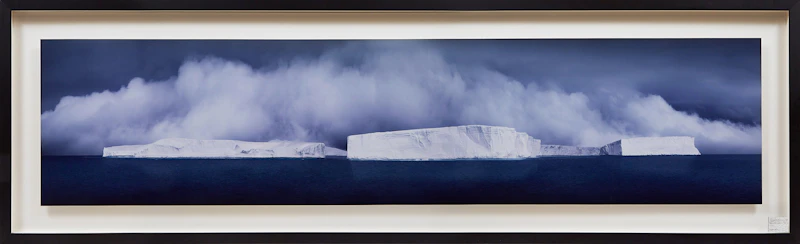 David Burdeny, Tabular Generating Fog, Antarctica, c print, 2007 - view 2