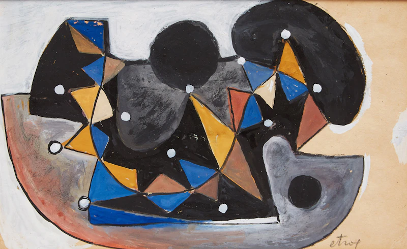 Study for Painted Constructions by Sorel Etrog
