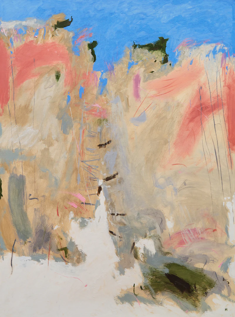 John Hartman, The Path Below the Eighth, oil on canvas