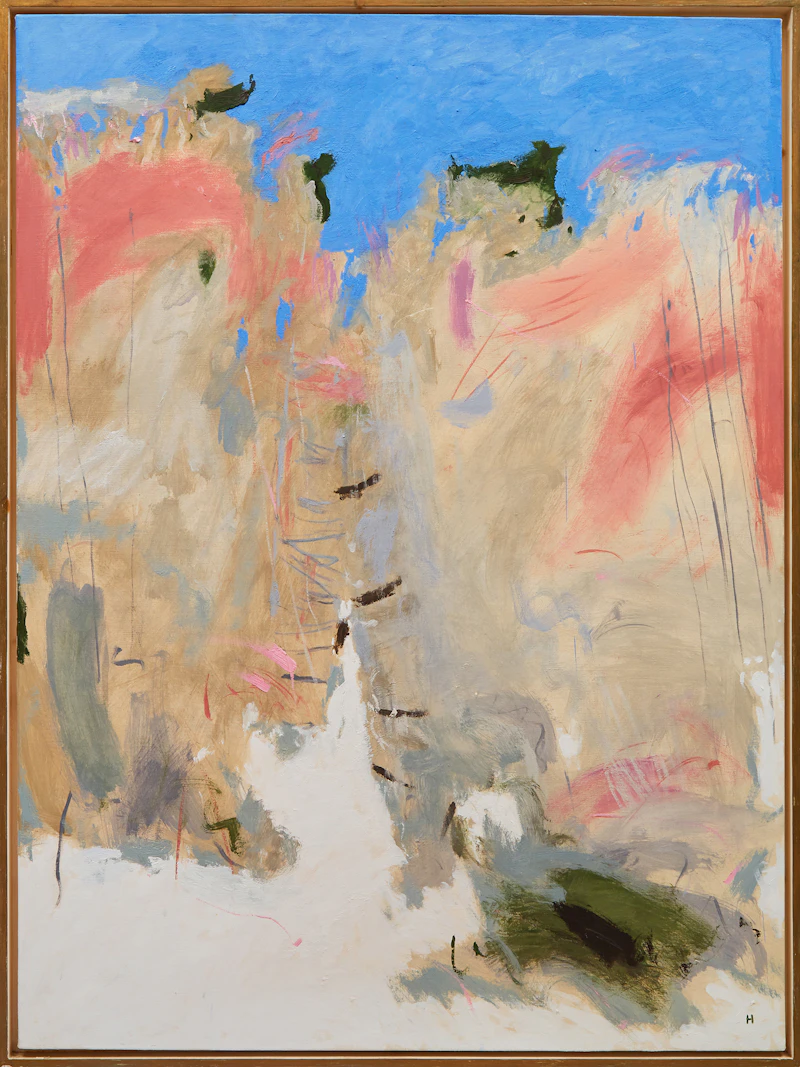 John Hartman, The Path Below the Eighth, oil on canvas, 1981 - view 2