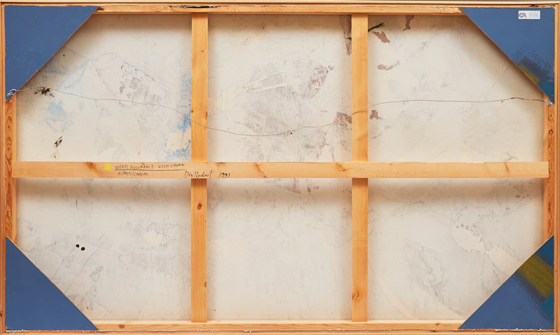 Don Reichert, Warm Resonance - Gold Creek, acrylic on canvas, 1997 - view 3