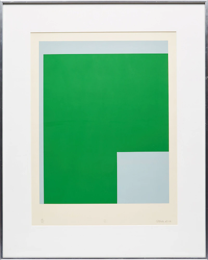 Charles Gagnon, VI, colour silkscreen, 1967-68 - view 2